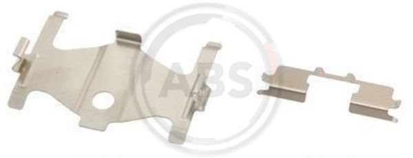 Priedų komplektas, diskinių stabdžių trinkelės A.B.S. 1710Q