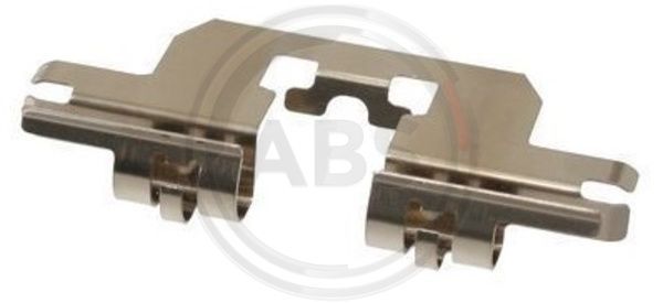 Priedų komplektas, diskinių stabdžių trinkelės A.B.S. 1724Q