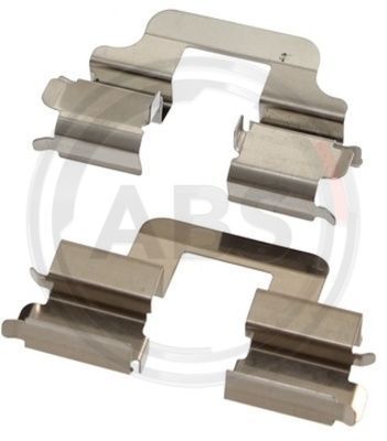 Priedų komplektas, diskinių stabdžių trinkelės A.B.S. 1731Q