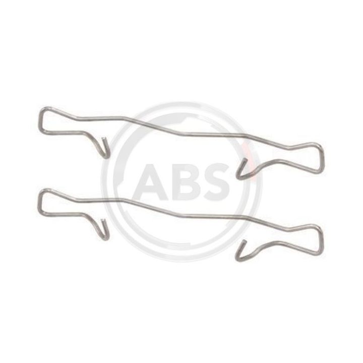 Priedų komplektas, diskinių stabdžių trinkelės A.B.S. 1755Q