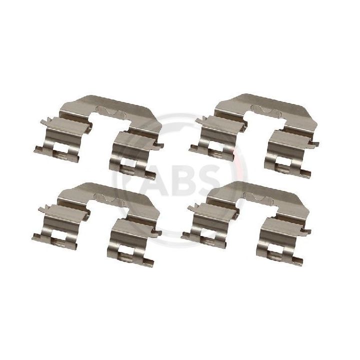 Priedų komplektas, diskinių stabdžių trinkelės A.B.S. 1780Q