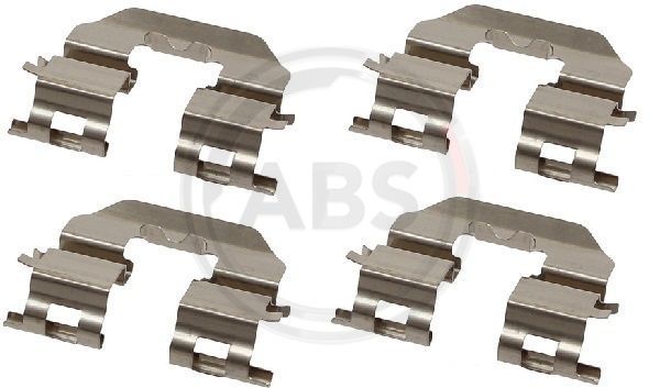 Priedų komplektas, diskinių stabdžių trinkelės A.B.S. 1780Q