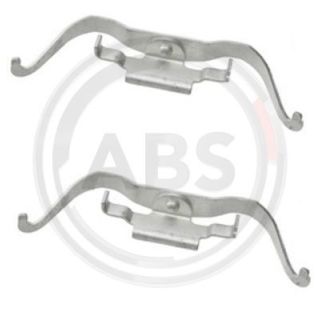 Priedų komplektas, diskinių stabdžių trinkelės A.B.S. 1790Q