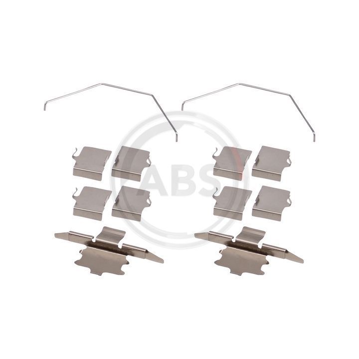 Priedų komplektas, diskinių stabdžių trinkelės A.B.S. 1791Q