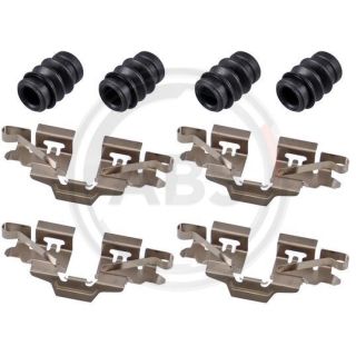 Priedų komplektas, diskinių stabdžių trinkelės A.B.S. 1808Q