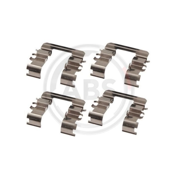 Priedų komplektas, diskinių stabdžių trinkelės A.B.S. 1831Q