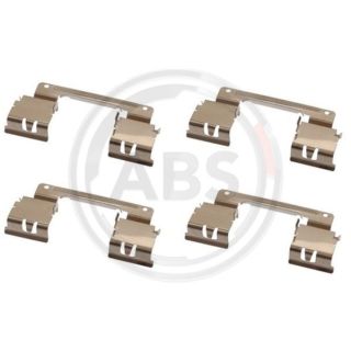 Priedų komplektas, diskinių stabdžių trinkelės A.B.S. 1838Q