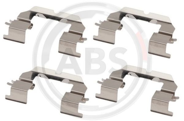 Priedų komplektas, diskinių stabdžių trinkelės A.B.S. 1859Q