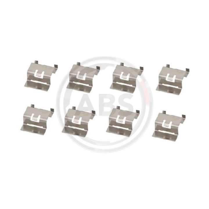 Priedų komplektas, diskinių stabdžių trinkelės A.B.S. 1877Q