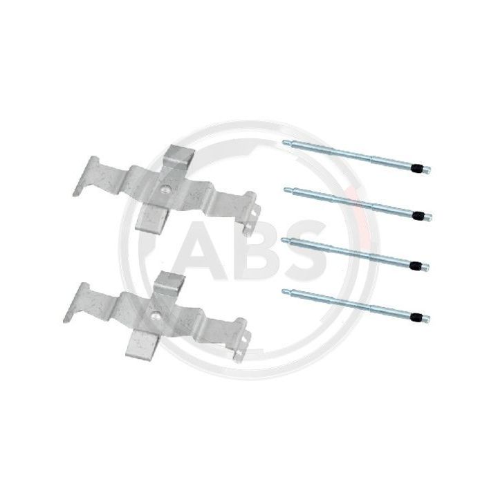 Priedų komplektas, diskinių stabdžių trinkelės A.B.S. 1886Q