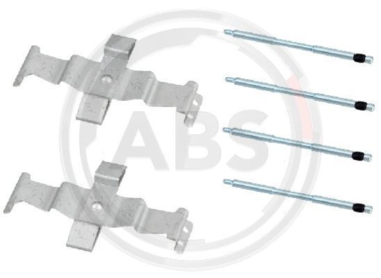 Priedų komplektas, diskinių stabdžių trinkelės A.B.S. 1886Q