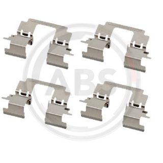 Priedų komplektas, diskinių stabdžių trinkelės A.B.S. 1896Q