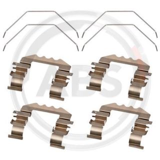 Priedų komplektas, diskinių stabdžių trinkelės A.B.S. 1918Q