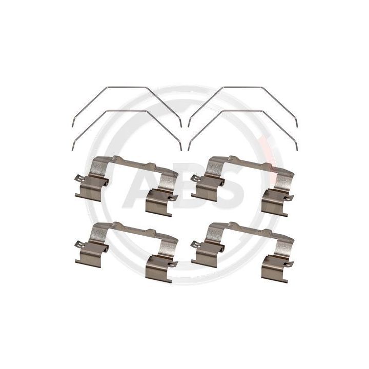 Priedų komplektas, diskinių stabdžių trinkelės A.B.S. 1921Q