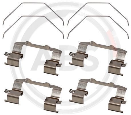 Priedų komplektas, diskinių stabdžių trinkelės A.B.S. 1921Q