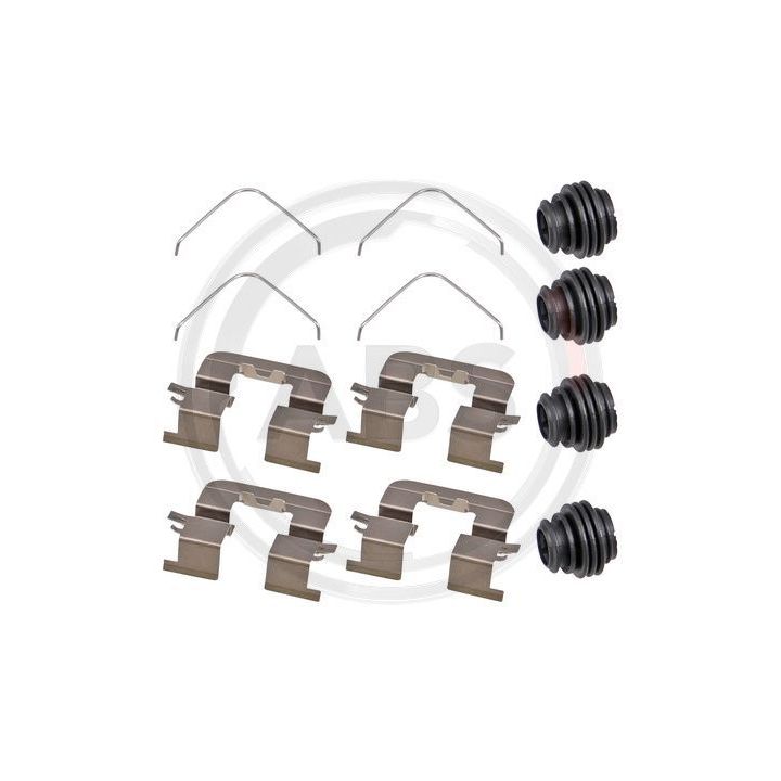 Priedų komplektas, diskinių stabdžių trinkelės A.B.S. 1933Q