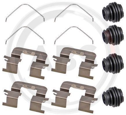 Priedų komplektas, diskinių stabdžių trinkelės A.B.S. 1933Q