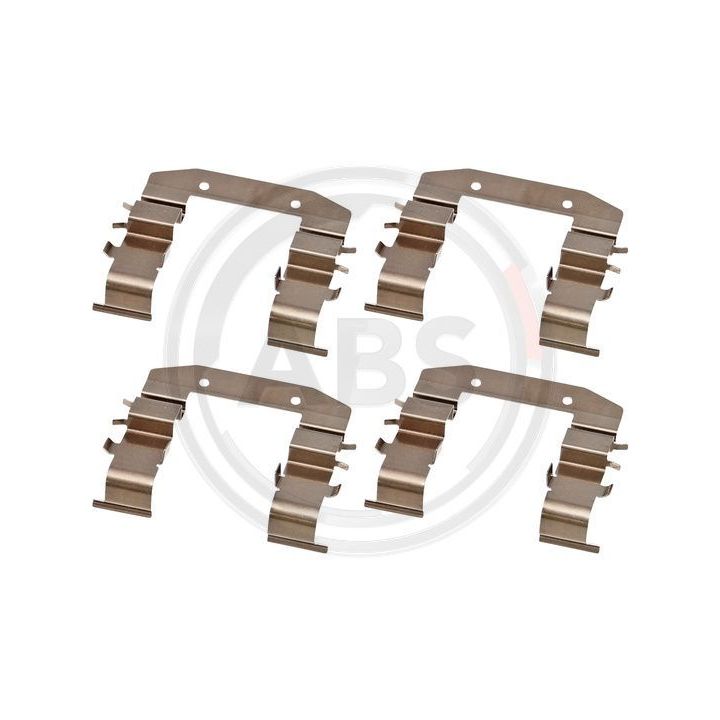 Priedų komplektas, diskinių stabdžių trinkelės A.B.S. 1937Q