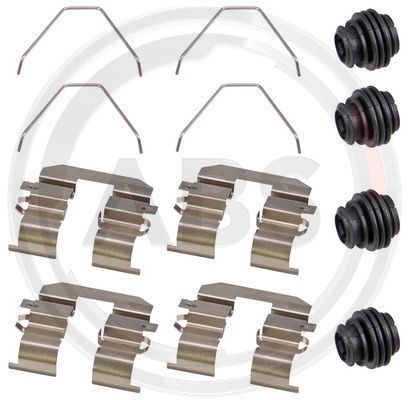 Priedų komplektas, diskinių stabdžių trinkelės A.B.S. 1960Q