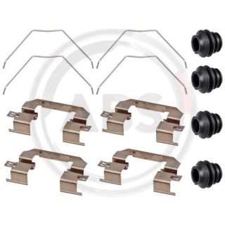 Priedų komplektas, diskinių stabdžių trinkelės A.B.S. 1963Q