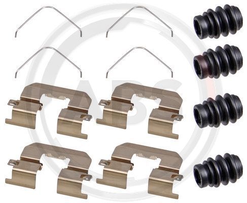 Priedų komplektas, diskinių stabdžių trinkelės A.B.S. 1967Q