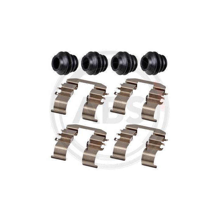 Priedų komplektas, diskinių stabdžių trinkelės A.B.S. 1974Q