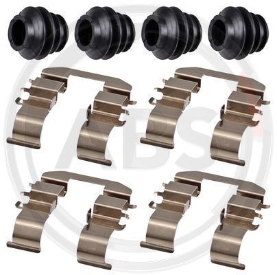 Priedų komplektas, diskinių stabdžių trinkelės A.B.S. 1974Q