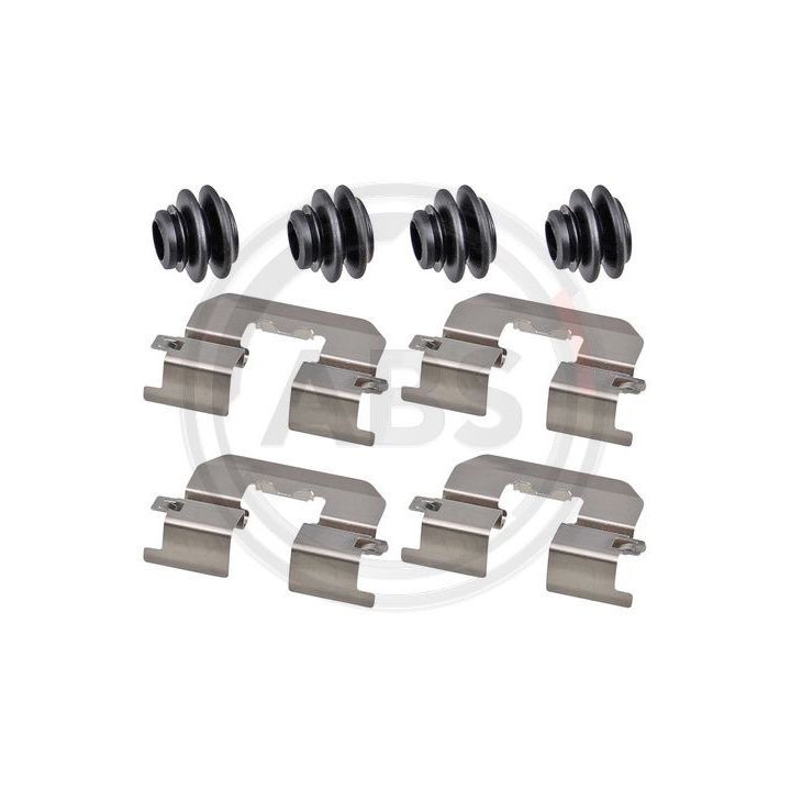 Priedų komplektas, diskinių stabdžių trinkelės A.B.S. 1980Q