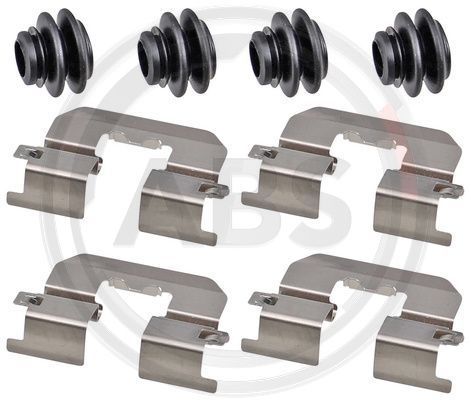 Priedų komplektas, diskinių stabdžių trinkelės A.B.S. 1980Q