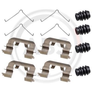 Priedų komplektas, diskinių stabdžių trinkelės A.B.S. 1989Q