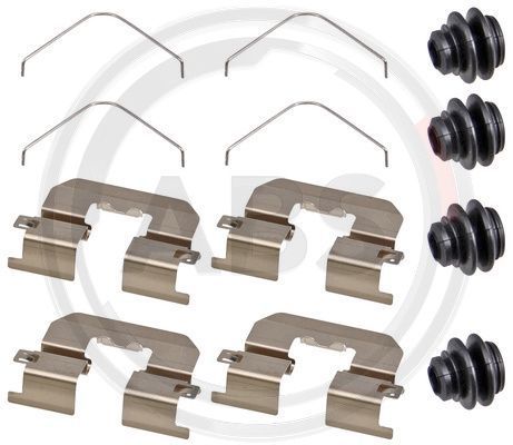 Priedų komplektas, diskinių stabdžių trinkelės A.B.S. 1995Q