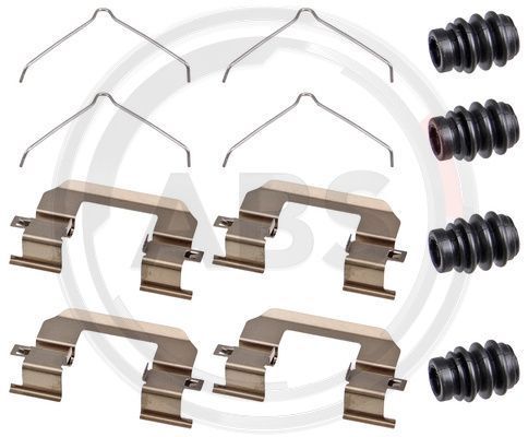 Priedų komplektas, diskinių stabdžių trinkelės A.B.S. 1999Q