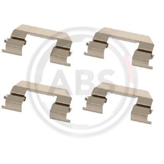 Priedų komplektas, diskinių stabdžių trinkelės A.B.S. 2003Q