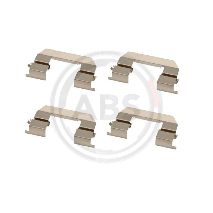 Priedų komplektas, diskinių stabdžių trinkelės A.B.S. 2003Q