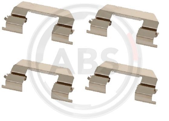 Priedų komplektas, diskinių stabdžių trinkelės A.B.S. 2003Q