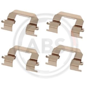 Priedų komplektas, diskinių stabdžių trinkelės A.B.S. 2004Q