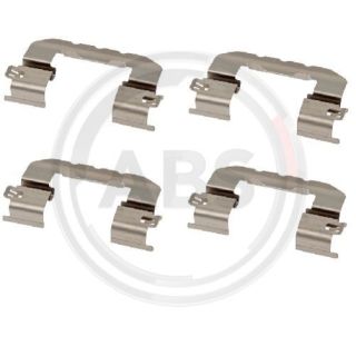 Priedų komplektas, diskinių stabdžių trinkelės A.B.S. 2007Q