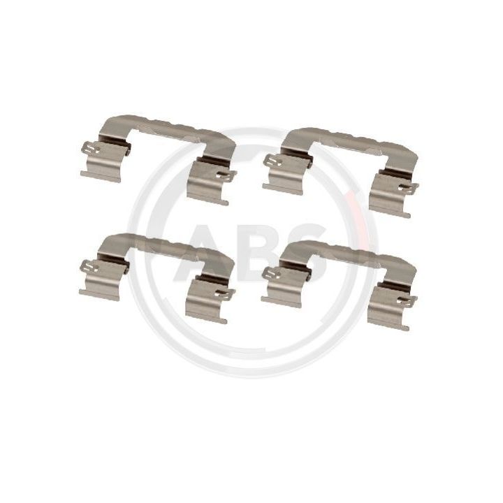 Priedų komplektas, diskinių stabdžių trinkelės A.B.S. 2007Q