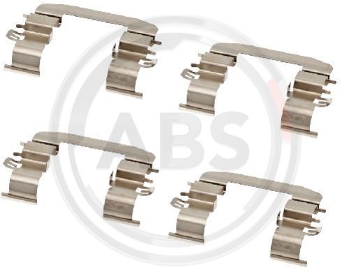 Priedų komplektas, diskinių stabdžių trinkelės A.B.S. 2011Q