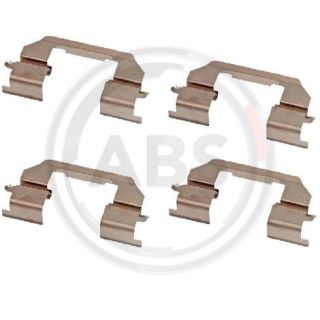 Priedų komplektas, diskinių stabdžių trinkelės A.B.S. 2014Q