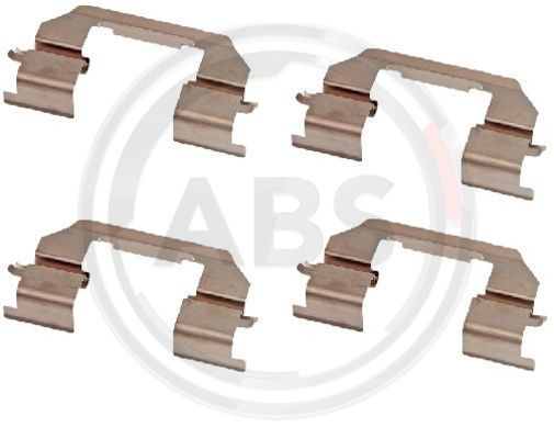 Priedų komplektas, diskinių stabdžių trinkelės A.B.S. 2014Q
