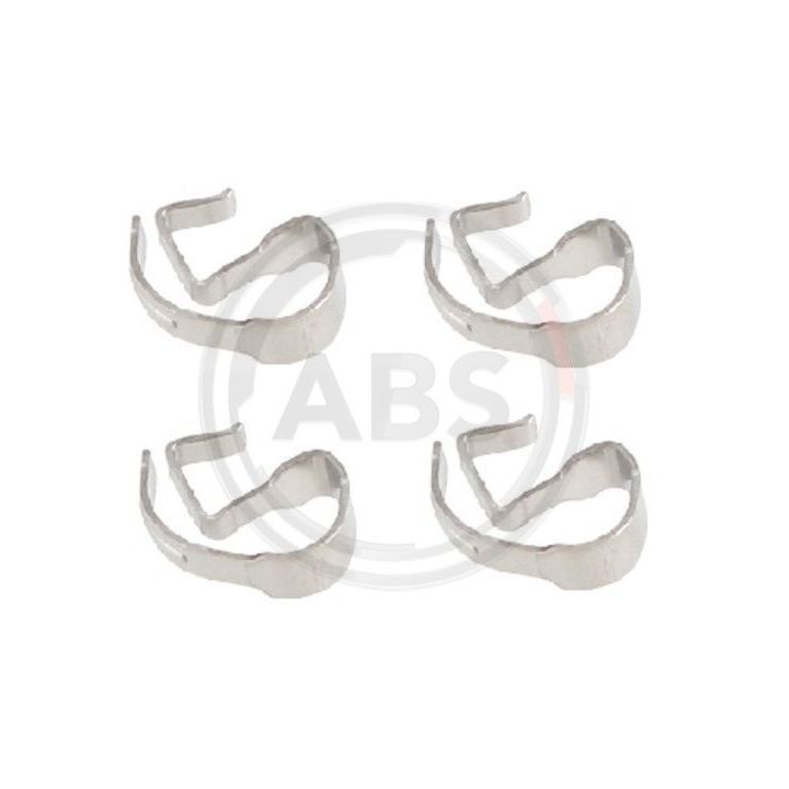 Priedų komplektas, diskinių stabdžių trinkelės A.B.S. 2021Q