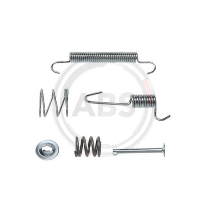 Priedų komplektas, stovėjimo stabdžių trinkelės A.B.S. 0008Q