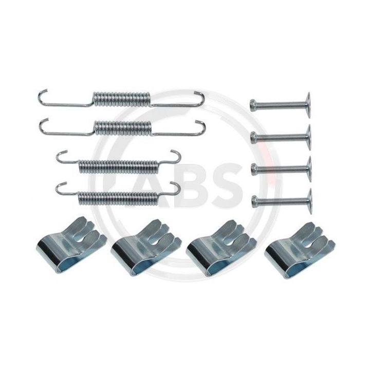Priedų komplektas, stovėjimo stabdžių trinkelės A.B.S. 0013Q