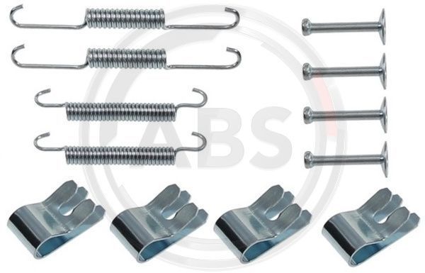 Priedų komplektas, stovėjimo stabdžių trinkelės A.B.S. 0013Q