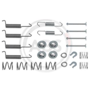 Priedų komplektas, stovėjimo stabdžių trinkelės A.B.S. 0016Q