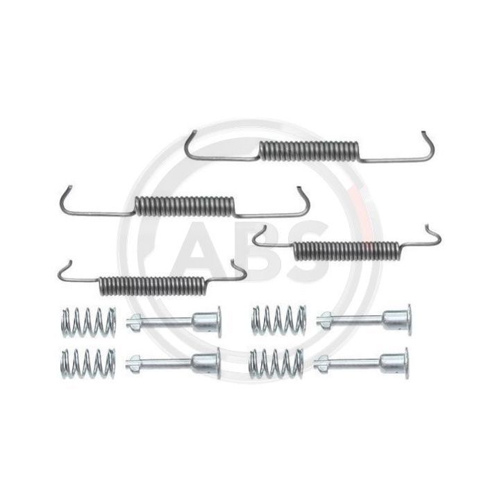 Priedų komplektas, stovėjimo stabdžių trinkelės A.B.S. 0793Q