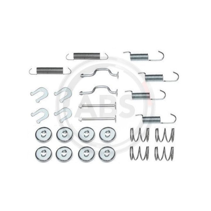 Priedų komplektas, stovėjimo stabdžių trinkelės A.B.S. 0810Q