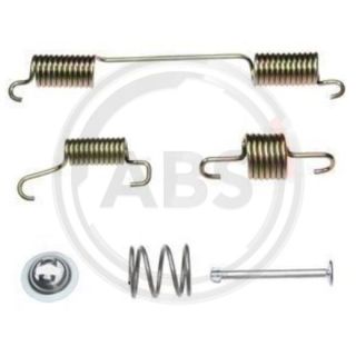 Priedų komplektas, stovėjimo stabdžių trinkelės A.B.S. 0828Q