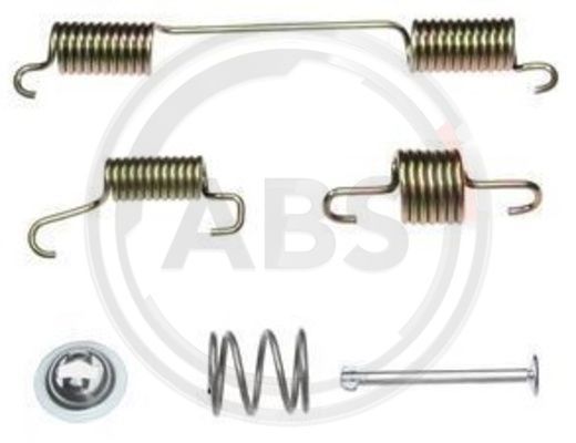 Priedų komplektas, stovėjimo stabdžių trinkelės A.B.S. 0828Q